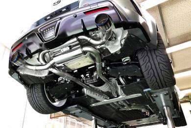 HKS Dual Muffler Exhaust Toyota GR Supra A90 3.0