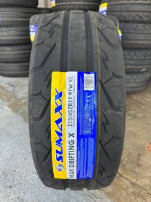 Tayar Baru 215 45 17 Sumaxx Max drifting promotion