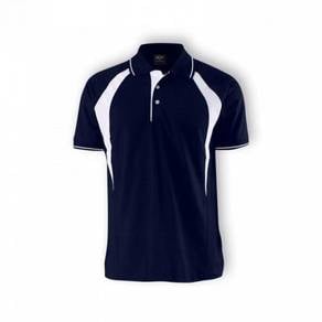 T-shirt Cut & Sew Raglan Polo Enzo Code 2075 Navy