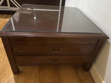 Square 100% Teak Coffee table for sale