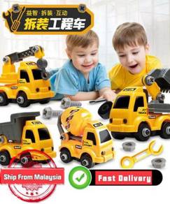 4PCS/lot Different disassembly and assembly trucks