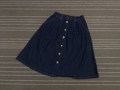 Work Wear X RIVET & SURGE X DENIM SKIRT W26-29