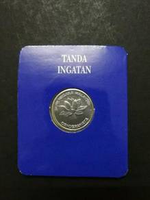 Cenderamata BNM souvenir coin card 2002