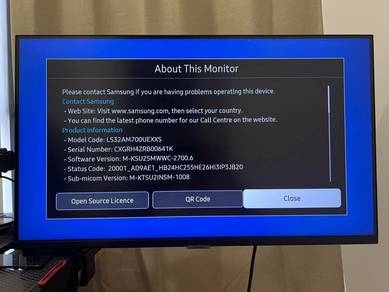 Samsung 32” Smart Monitor M7 (LS32AM700UEXXS)