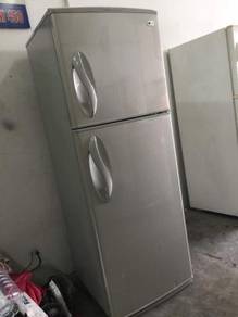 Grey Mid LG Refrigerator Fridge Peti Sejuk Freezer