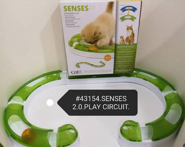 43154 Catit Senses 2.0 Play Circuit Cat Kucing Toy