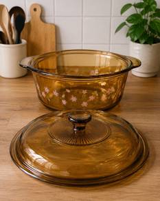 Vintage VISIONS 5L Casserole | Lid Has Chip