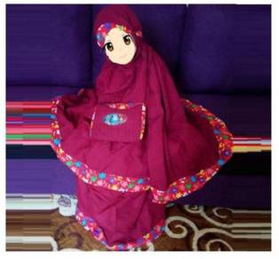 SC229 Kid Small Praying Veil Scarf Telekung Solat