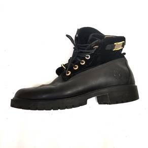 TIMBERLAND Lace-Up Boots Black Leather Womens