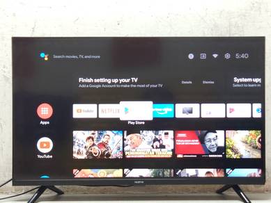 Realme 32" Smart Android LED TV good condition 