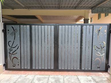 Pintu Pagar Laser Cut