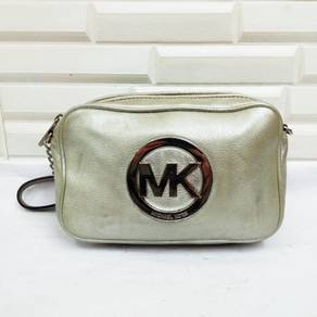 Michael Kors Silver Sling Bag