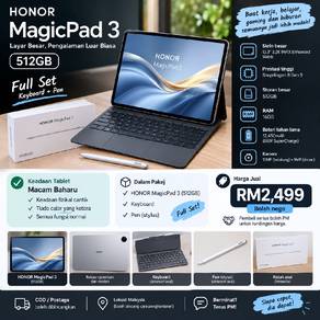 HONOR MagicPad 3 512GB + Full Set Keyboard & Pen 