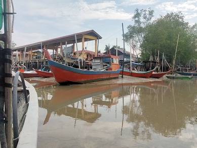 Sampan Berserta Enjin Yamaha