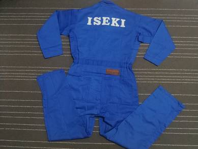 Vintage ISEKI X sun disk coverall W28- 34