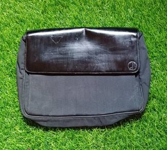 Dunhill vintage leather clutch bag