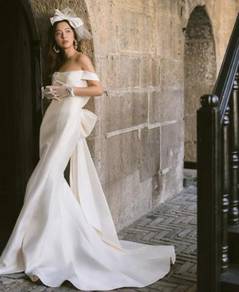 White wedding bridal prom dress gown RB2285