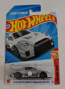 Hot Wheels LB-Silhouette GT Nissan 35GT-RR kelabu