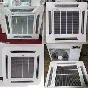2.5hp York Acson Ceiling Cassette Aircond AN301