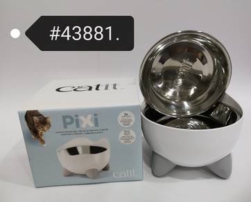 43881 CatIt Pixi Elevated Feeding Dish Cat Kucing