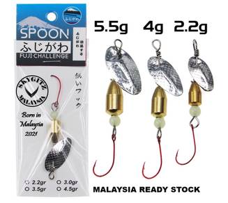 SKYGITZ MALAYSIA Fuji Spoon Inline Spinner custom