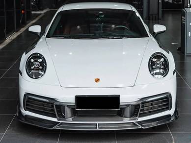 Porsche 911 Carrera 992 Grill Cover Trim Carbon