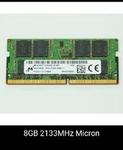 8GB x 2 slot Micron RAM 2133MHz
