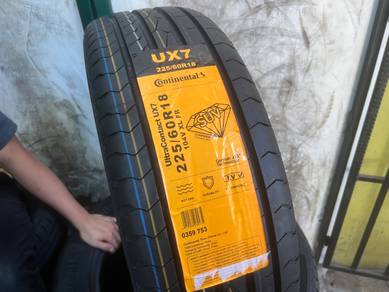 Tayar Baru 225 60 18 Continental UltraContact UX7