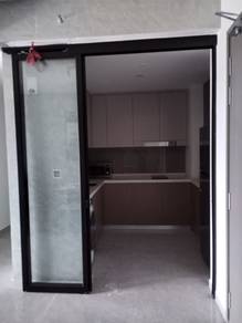 48) Pintu Sliding Gantung Kace