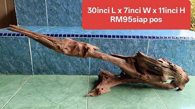 Aquarium aquascape solid driftwood body rare