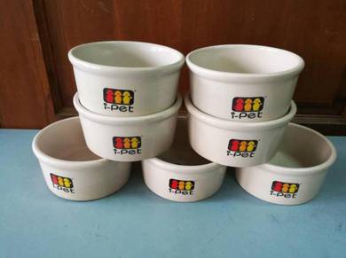 Pet's Ceramic Food Bowl Dia 6.5" * G83 A