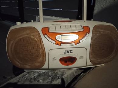 JVC Portable Player CD Radio Cassette  Boon Box