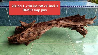 kayu hiasan driftwood solid body