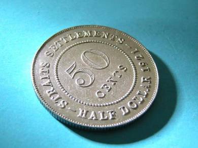 50 Cents Straits Settlements 1921 [Kod: A3107]