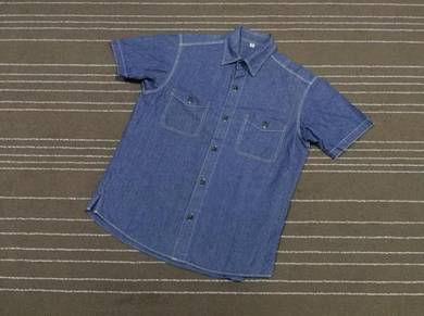 Uniqlo chambrey denim saiz L