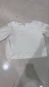 crop top uniqlo