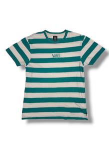 Vans Centre Logo Stripes Tee