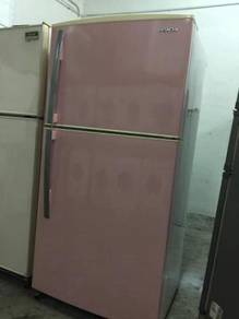 Fridge 2 Sejuk doors Peti Ais Hitachi Refrigerator
