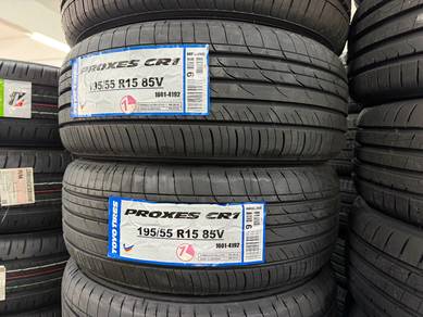 195/55/15 Toyo Cr1 Tayar Baru Tahun2026