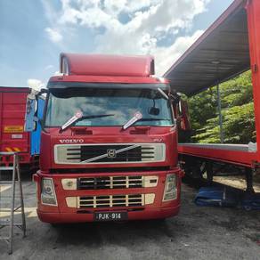 volvo fm12 v2 curtain side trailer