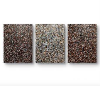 Pollock Abstract Painting One Set