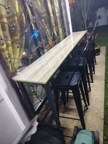 Bar tables and bar chairs