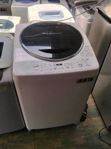 washing machine toshiba 12 kg sekli hantar 