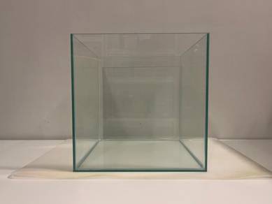Glass Cube Aquarium Fish Tank 1ft (NEW)