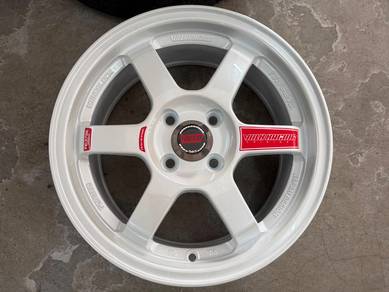 New 15x6.5jj volk rays te37 flow form axia saga