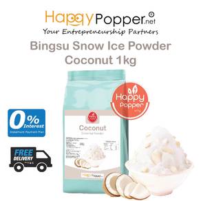 Bingsu Snow Ice shave Powder Coconut 1kg