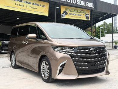 Toyota Alphard Z in Jalan Kuching, KUL