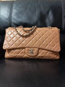 Chanel  Jumbo Single Flap in SHW bag