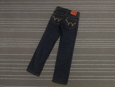 Edwin dark blue denim kids saiz 130