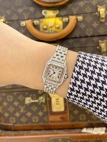 Cartier Panthere Ladies Watch After Diamonds 1320